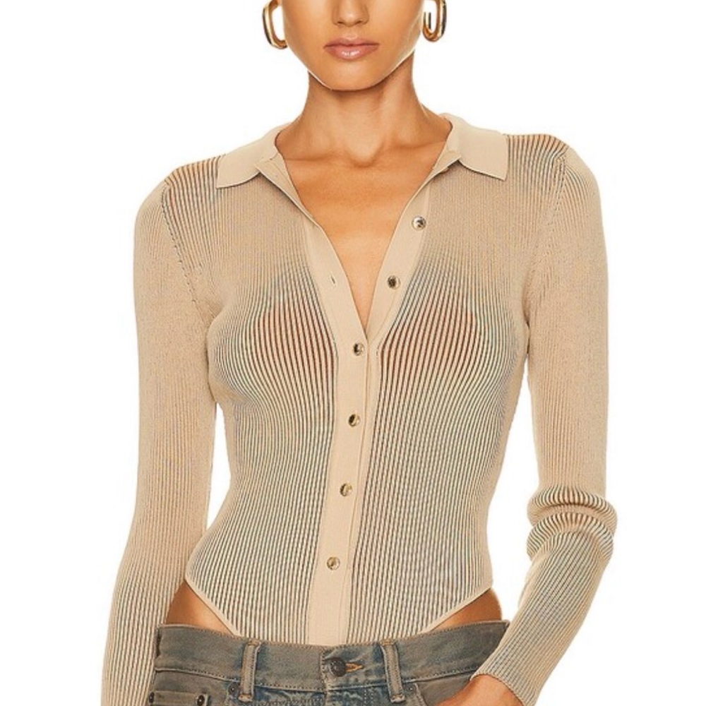 SER.O.YA Nala Bodysuit in Beige 🤎